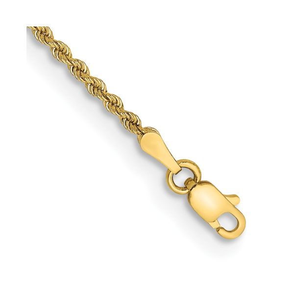 14k 2mm Regular Rope Chain