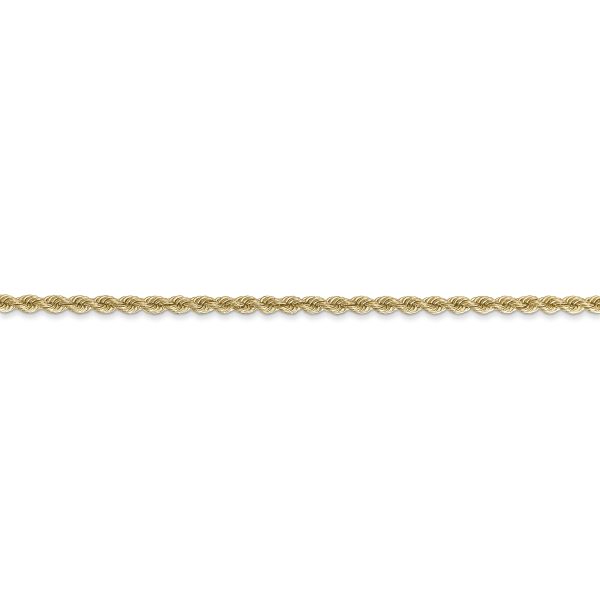 14k 2.25mm Regular Rope Chain - Image 2