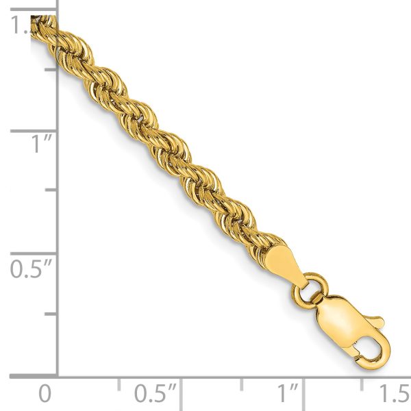 14k 3.65mm Regular Rope Chain - Image 2