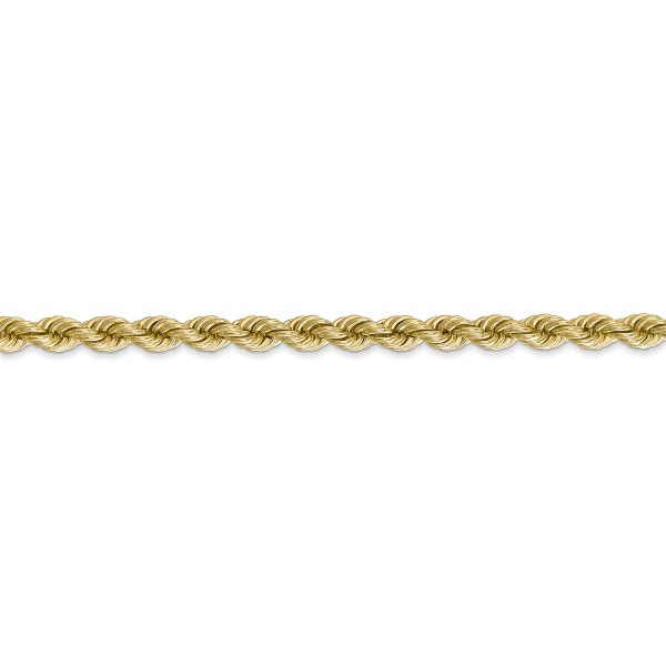 14k 4mm Regular Rope Chain - Image 2