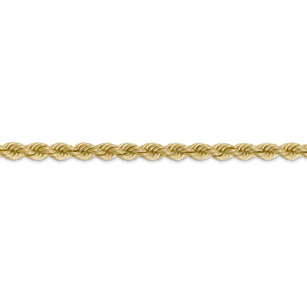 14k 5mm Regular Rope Chain - Image 2
