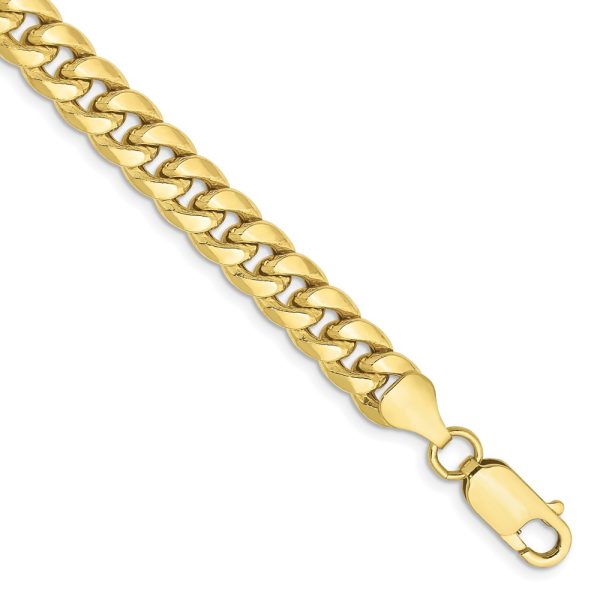 10k 6.75mm Semi-Solid Miami Cuban Chain