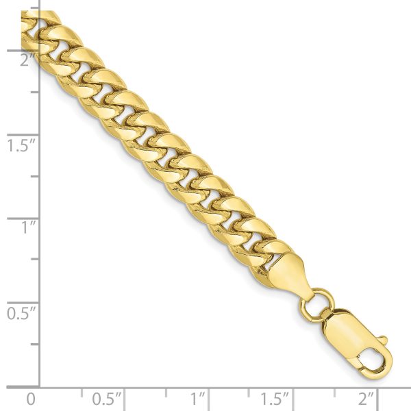 10k 6.75mm Semi-Solid Miami Cuban Chain - Image 2