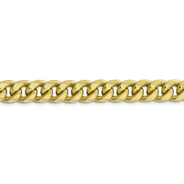 10k 11mm Semi-Solid Miami Cuban Chain - Image 2