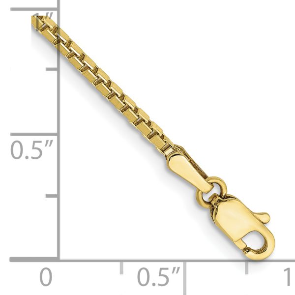 10k 1.5mm Box Chain - Image 2