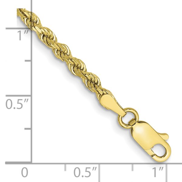 10k 3mm Semi-solid D/C Rope Chain - Image 2