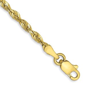 10k 2.50mm Extra-Light D/C Rope Chain