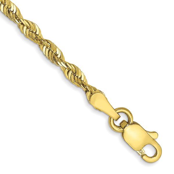 10k 2.50mm Extra-Light D/C Rope Chain
