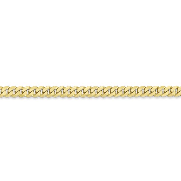 10k 3.9mm Flat Beveled Curb Chain - Image 2