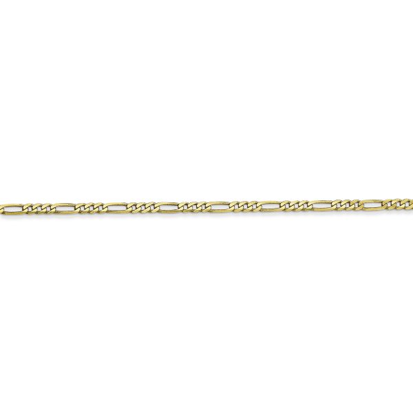 10k 1.75mm Flat Figaro Chain - Image 2