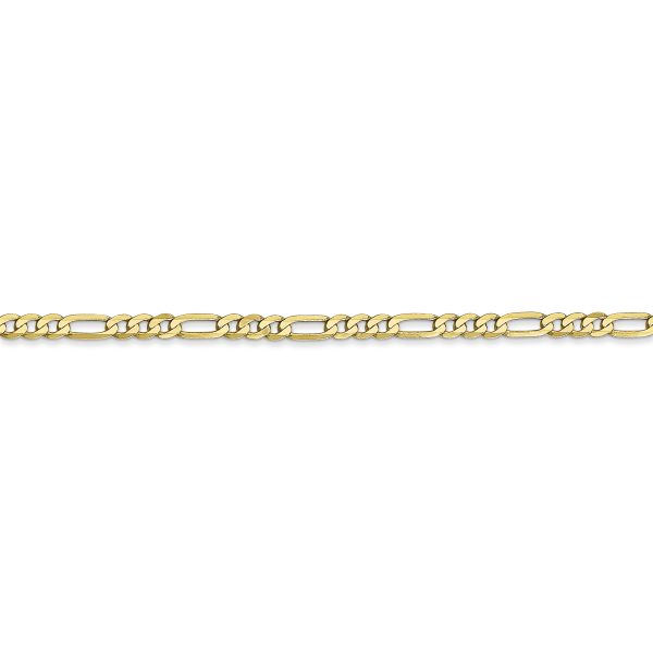 10k 2.75mm Flat Figaro Chain - Image 2