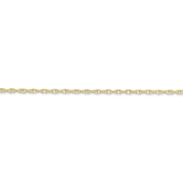 10k 1.35mm Carded Cable Rope Chain - Image 2