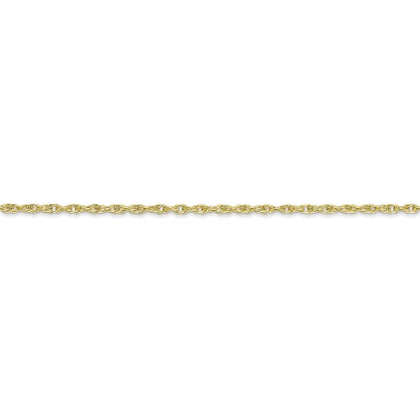 10k 1.55mm Carded Cable Rope Chain - Image 2