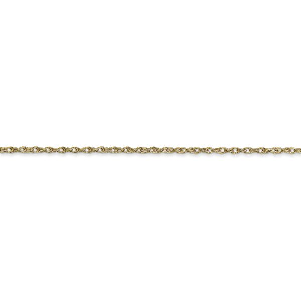 10k 1.15mm Carded Cable Rope Chain - Image 2