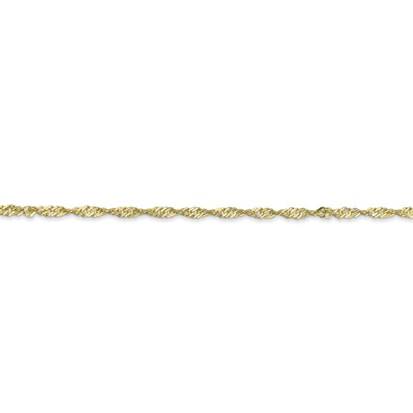 10k 1.7mm Singapore Chain - Image 2