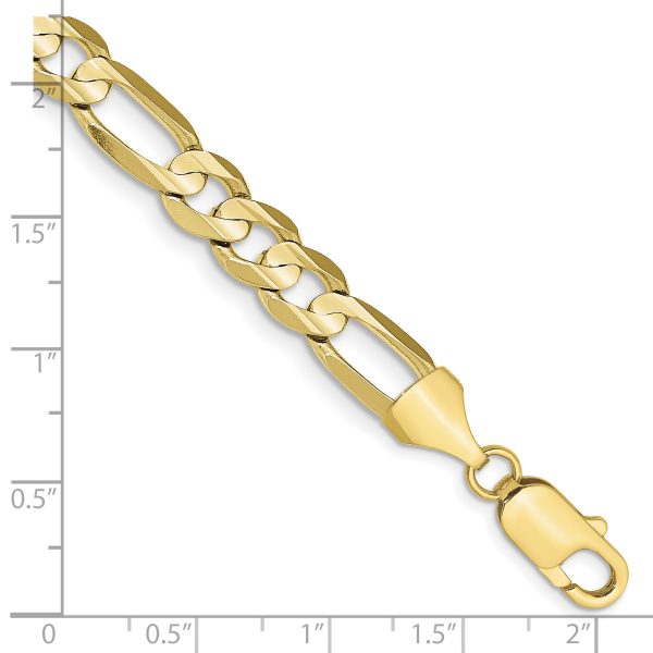 10k 7.5mm Concave Open Figaro Chain - Image 2