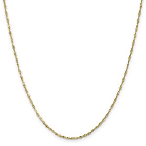 10k 1.4mm Singapore Chain