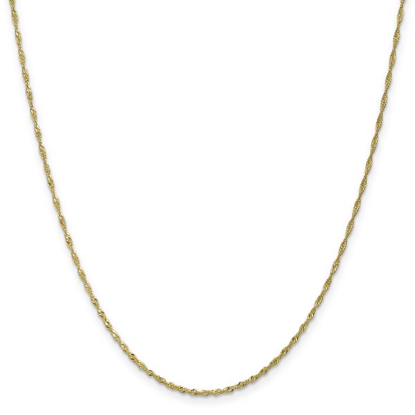 10k 1.4mm Singapore Chain
