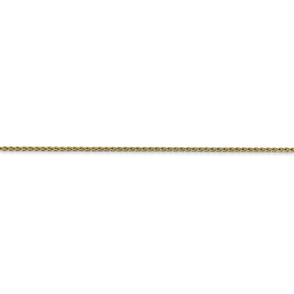 10k 1.2mm Parisian Wheat Chain - Image 2