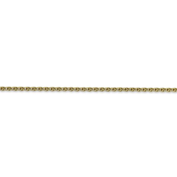 10k 1.75mm Parisian Wheat Chain - Image 2