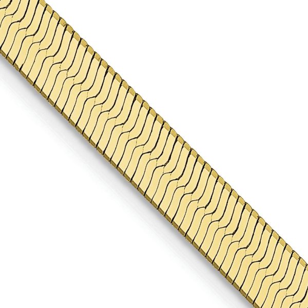 10k 4mm Silky Herringbone Chain