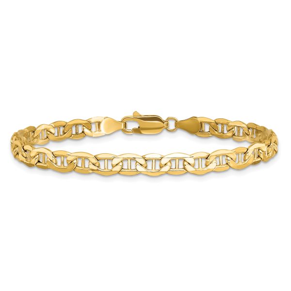 14k 4.75mm Semi-Solid Anchor Chain - Image 3