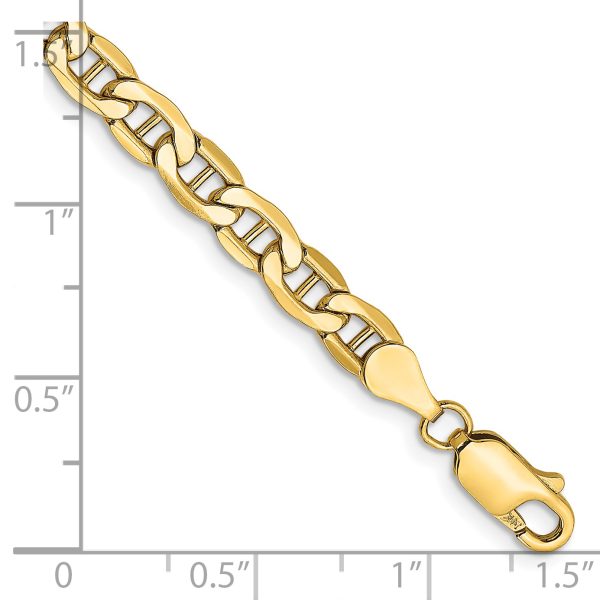 14k 4.75mm Semi-Solid Anchor Chain - Image 2