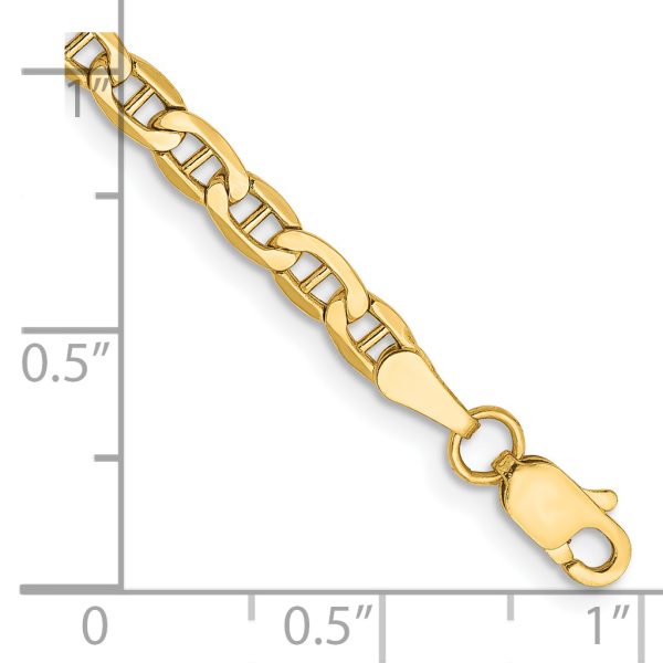 14k 3.2mm Semi-Solid Anchor Chain - Image 2