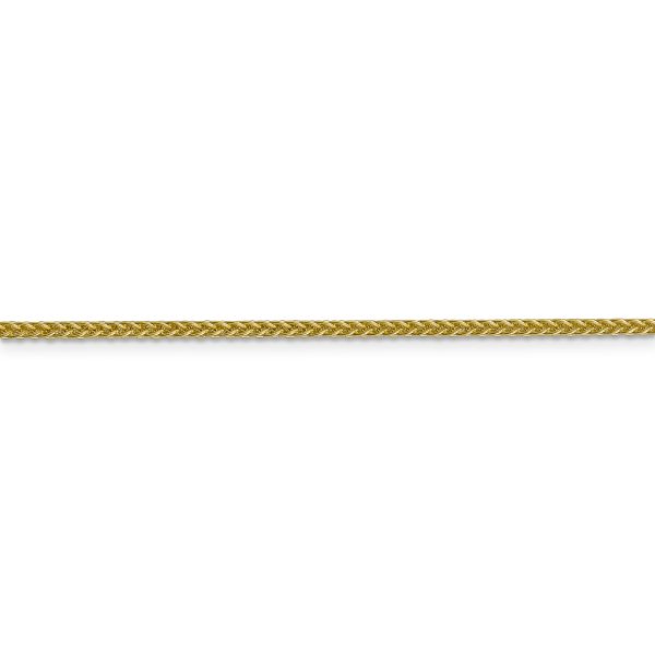 14k 2mm Semi-solid 3-Wire Wheat Chain - Image 2