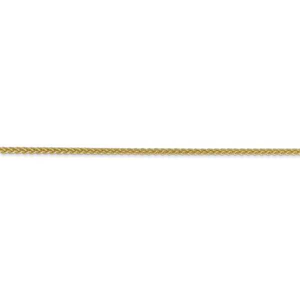 14k 1.55mm Semi-Solid Wheat Chain - Image 2