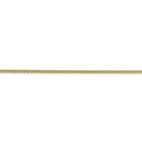 14k 1.55mm Semi-Solid Wheat Chain - Image 2