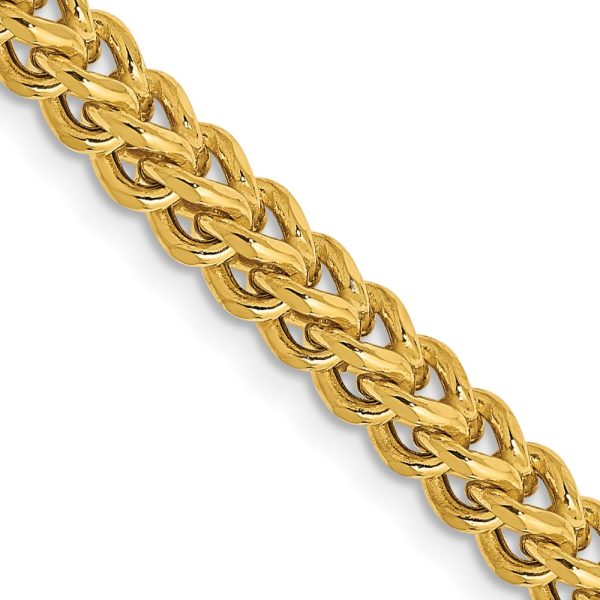 14k 3.7mm Semi-Solid Franco Chain