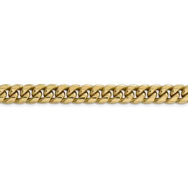 14k 9.3mm Semi-Solid Miami Cuban Chain - Image 2