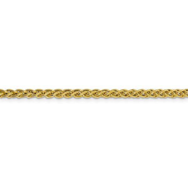 14k 3.45mm Semi-solid Wheat Chain - Image 2