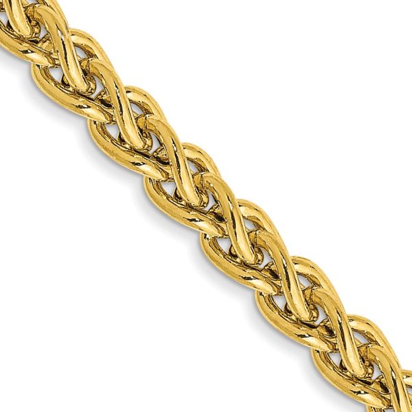 14k 3.45mm Semi-solid Wheat Chain