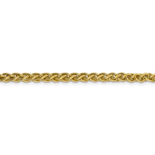 14k 4.15mm Semi-solid Wheat Chain - Image 2