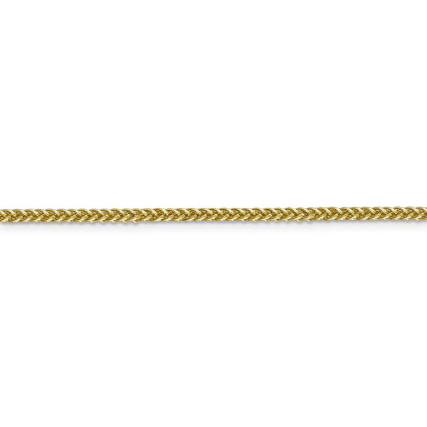 14k 2.35mm Semi-solid 3-Wire Wheat Chain - Image 2