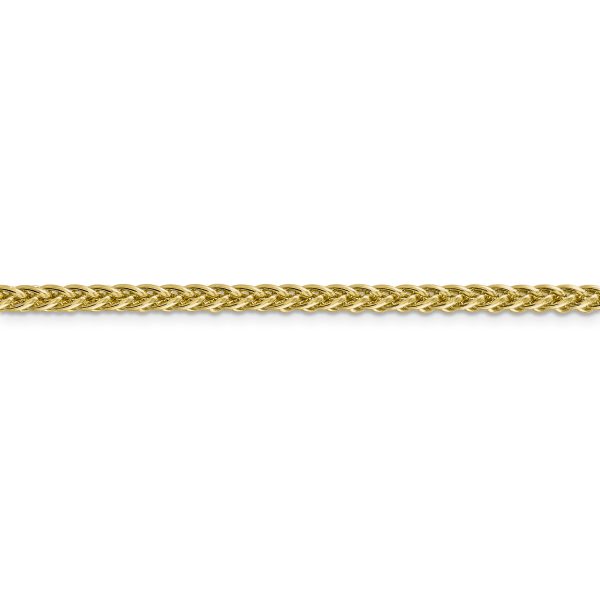 14k 3.5mm Semi-solid 3-Wire Wheat Chain - Image 2