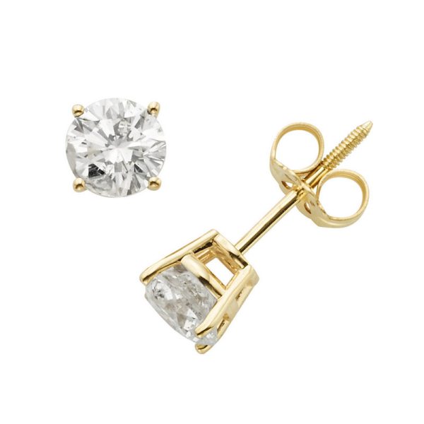 14KT Y EARR .4000