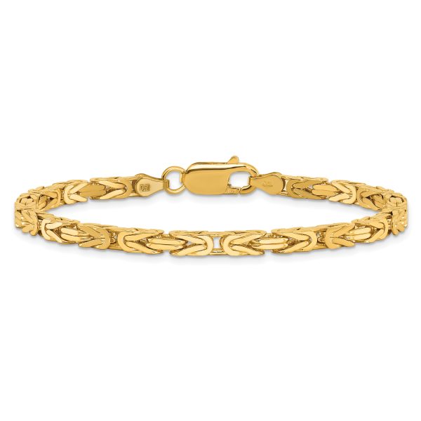 14k 3.25mm Byzantine Chain - Image 2