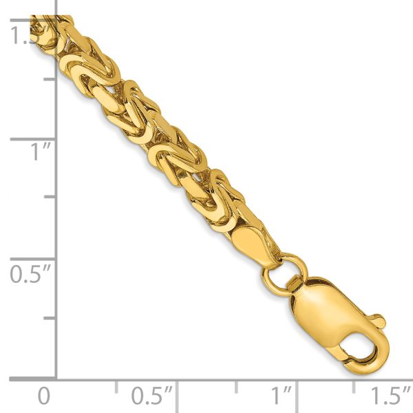 14k 3.25mm Byzantine Chain - Image 3