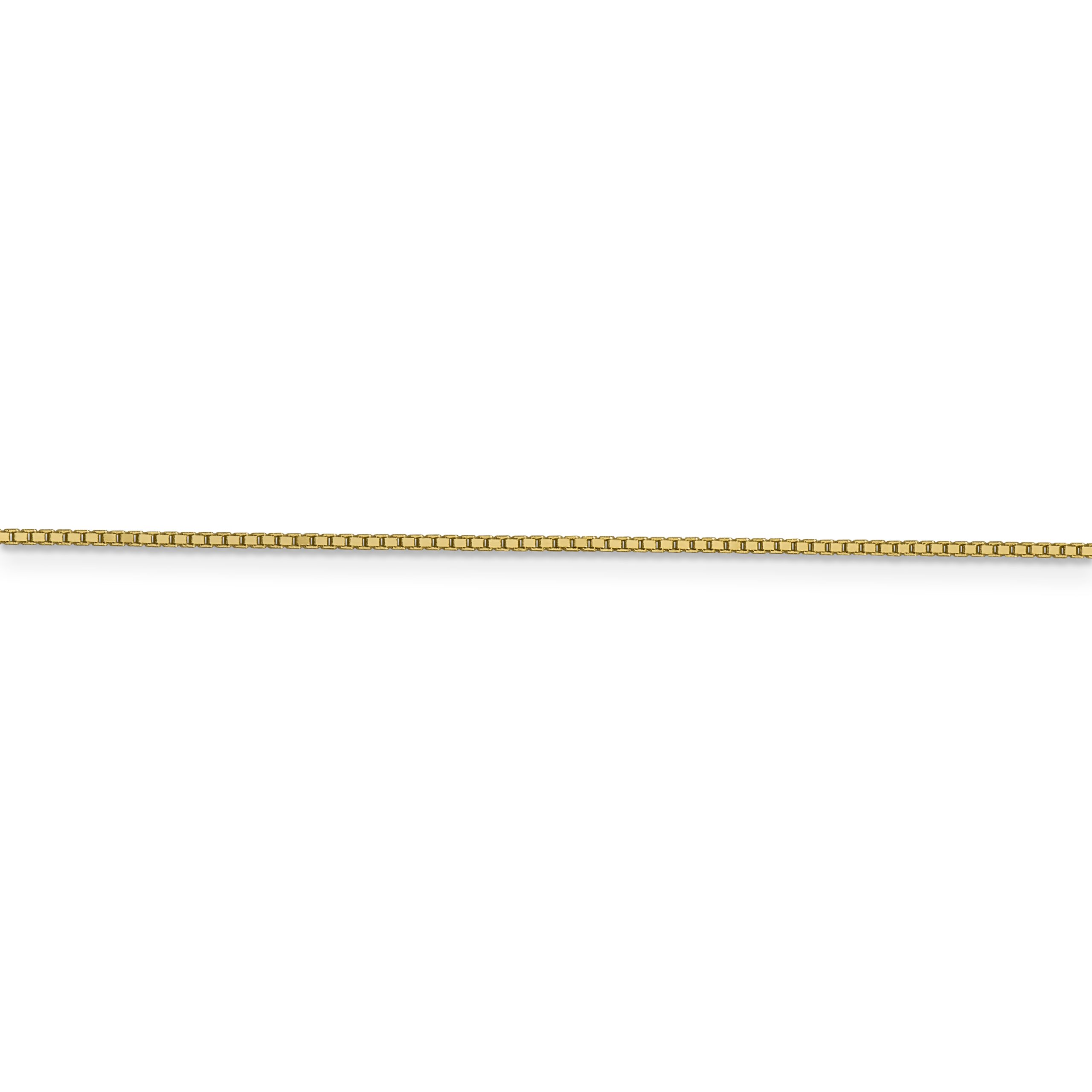14k .95mm Box Chain - Image 2