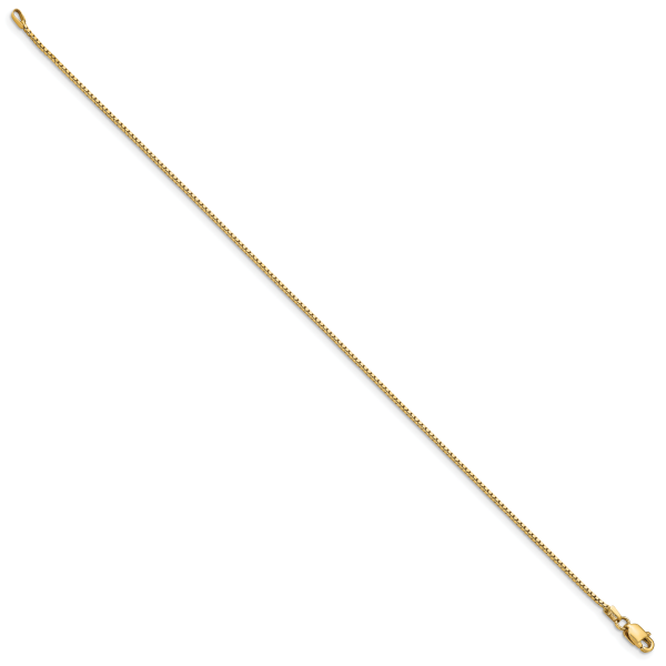 14k .95mm Box Chain - Image 2
