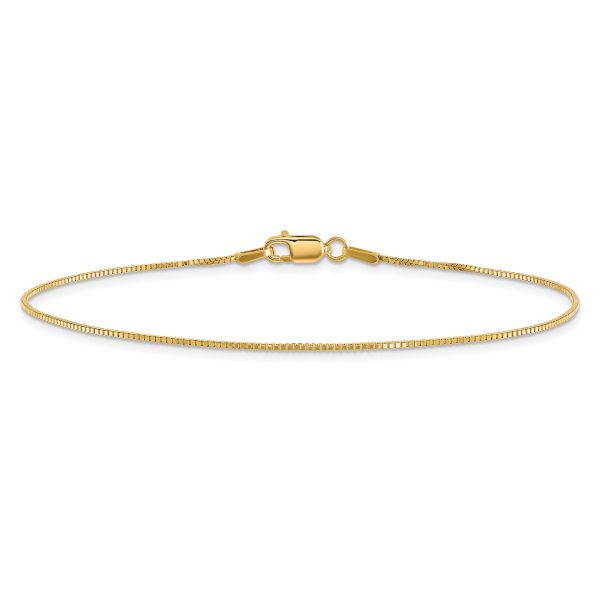 14k .95mm Box Chain - Image 3
