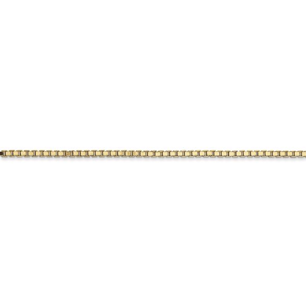 14k 1.5mm Box Chain - Image 2