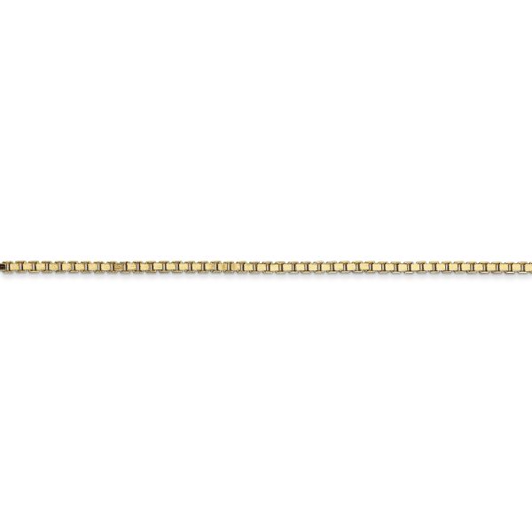 14k 1.5mm Box Chain - Image 2