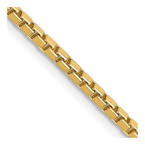 14k 1.9mm Box Chain