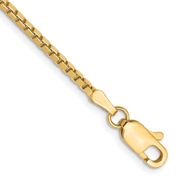 14k 1.9mm Box Chain