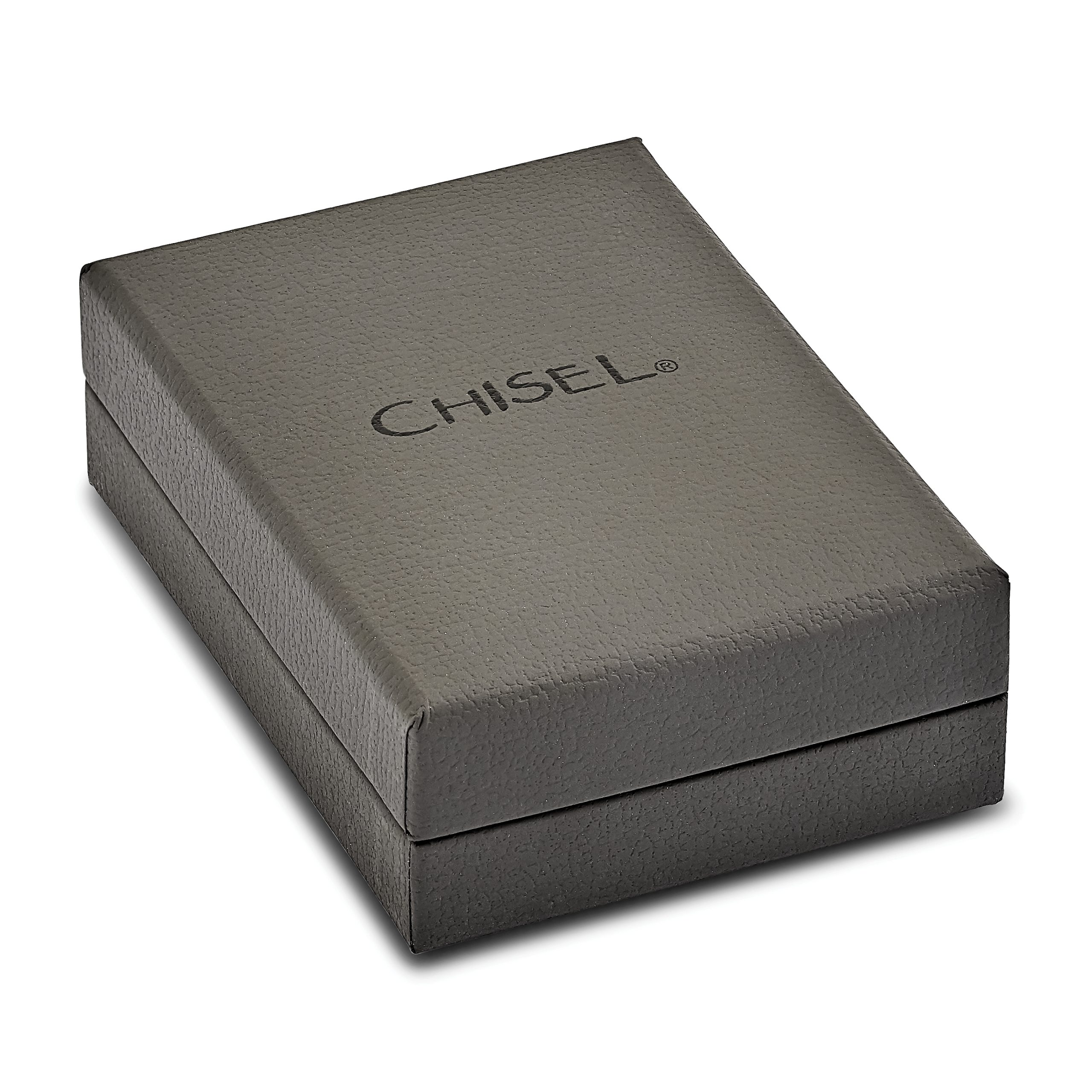 Stainless Steel Polished Crucifix 22in Necklace - Image 2