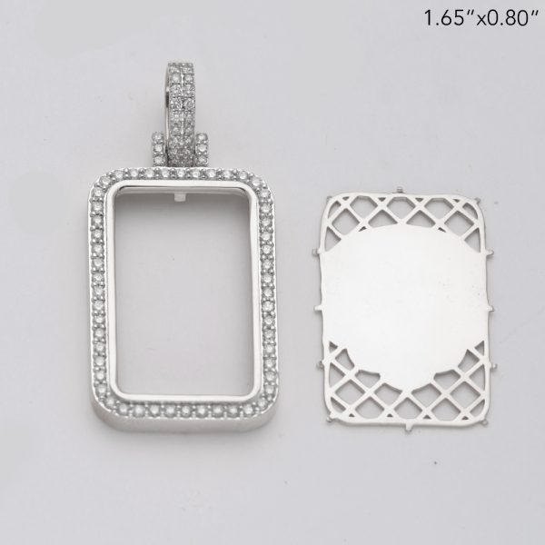 14KW 0.90CTW DIAMOND BEZEL FOR PAMP BAR